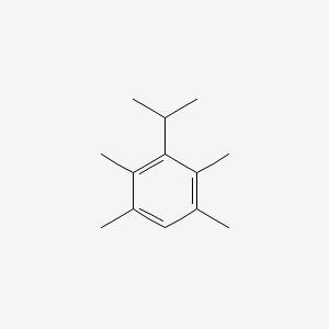 molecular formula C13H20 B12559082 1,2,4,5-Tetramethyl-3-(propan-2-yl)benzene CAS No. 142144-68-1