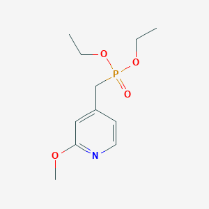 Diethyl [(2-methoxypyridin-4-yl)methyl]phosphonate