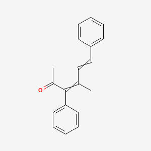 4-Methyl-3,6-diphenylhexa-3,5-dien-2-one