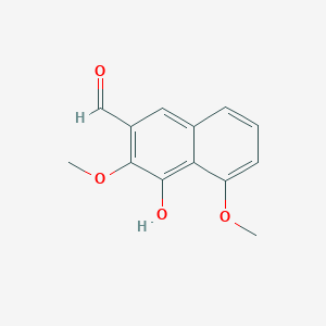 4-Hydroxy-3,5-dimethoxy-2-naphthaldehyde