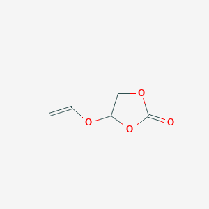 molecular formula C5H6O4 B12559230 4-(Ethenyloxy)-1,3-dioxolan-2-one CAS No. 148481-75-8