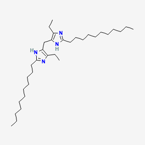 5,5'-Methylenebis(4-ethyl-2-undecyl-1H-imidazole)