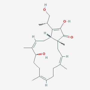 molecular formula C25H38O4 B1255937 11-Epiterpestacin 