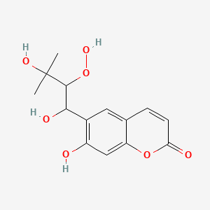 molecular formula C14H16O7 B1255940 Phellodenol F 