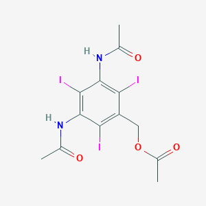 (3,5-Diacetamido-2,4,6-triiodophenyl)methyl acetate