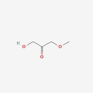 molecular formula C4H8O3 B1255948 1-Hydroxy-3-methoxyacetone 