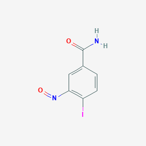 4-Iodo-3-nitrosobenzamide