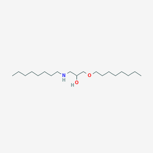 1-(Octylamino)-3-(octyloxy)propan-2-ol