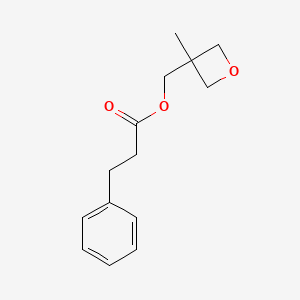 (3-Methyloxetan-3-yl)methyl 3-phenylpropanoate