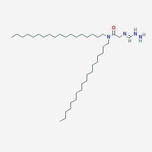 molecular formula C39H80N4O B12559565 (E)-N~2~-(Hydrazinylmethylidene)-N,N-dioctadecylglycinamide CAS No. 182739-83-9