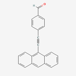 4-[(Anthracen-9-yl)ethynyl]benzaldehyde