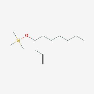 molecular formula C13H28OSi B12559580 [(Dec-1-en-4-yl)oxy](trimethyl)silane CAS No. 144527-94-6