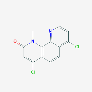 4,7-Dichloro-1-methyl-1,10-phenanthrolin-2(1H)-one