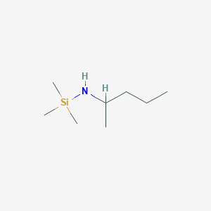 2-Aminopentane, mono-TMS