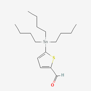 5-(Tributylstannyl)thiophene-2-carbaldehyde