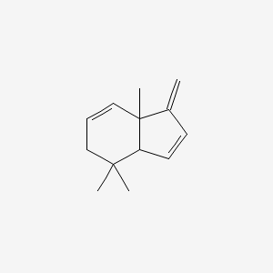 4,4,7a-Trimethyl-1-methylidene-3a,4,5,7a-tetrahydro-1H-indene