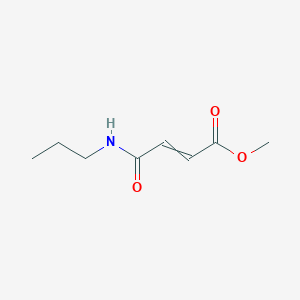 Methyl 4-oxo-4-(propylamino)but-2-enoate