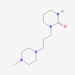 1-[3-(4-Methylpiperazin-1-yl)propyl]tetrahydropyrimidin-2(1H)-one