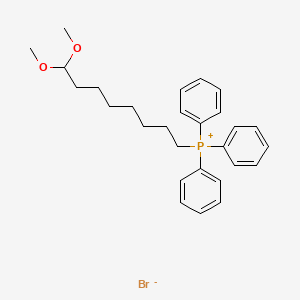 (8,8-Dimethoxyoctyl)(triphenyl)phosphanium bromide