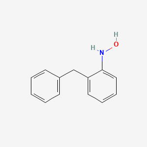 Benzenamine, N-hydroxy-2-(phenylmethyl)-