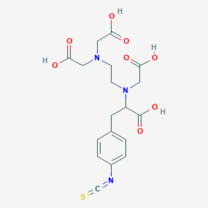 molecular formula C18H21N3O8S B1255978 Isothiocyanatobenzyl-EDTA 