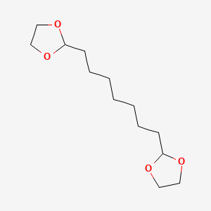 1,7-Bis(1,3-dioxolane-2-yl)heptane