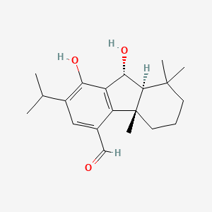 molecular formula C20H28O3 B1255982 Standishinal 