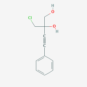 2-(Chloromethyl)-4-phenylbut-3-yne-1,2-diol