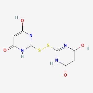 2,2'-Disulfanediylbis(6-hydroxypyrimidin-4(3H)-one)