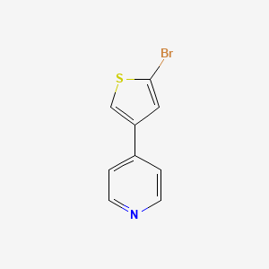 4-(5-Bromothiophen-3-yl)pyridine