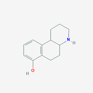 1,2,3,4,4a,5,6,10b-Octahydrobenzo[f]quinolin-7-ol