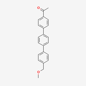 1-[4-[4-[4-(Methoxymethyl)phenyl]phenyl]phenyl]ethanone