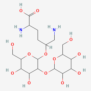 2-O-alpha-D-Glucopyranosyl-O-beta-D-galactopyranosylhydroxylysine