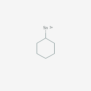 molecular formula C6H11Sn+3 B12559941 Cyclohexyltin(3+) CAS No. 144441-38-3