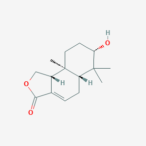 molecular formula C15H22O3 B1255995 3beta-Hydroxycinnamolide 