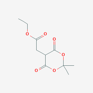 Ethyl (2,2-dimethyl-4,6-dioxo-1,3-dioxan-5-yl)acetate