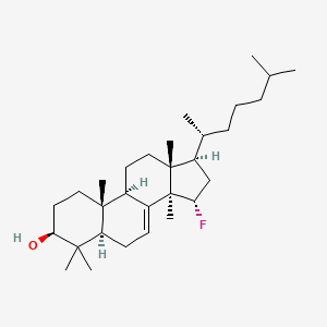 15alpha-Fluorolanost-7-en-3beta-ol