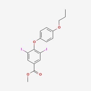 Methyl 3,5-diiodo-4-(4-propoxyphenoxy)benzoate