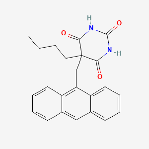 5-[(Anthracen-9-yl)methyl]-5-butylpyrimidine-2,4,6(1H,3H,5H)-trione