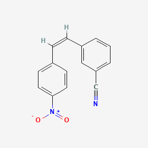 (Z)-3-Cyano-4'-nitrostilbene