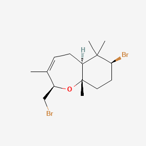 molecular formula C15H24Br2O B1256014 Palisadin B 