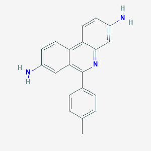 6-(4-Methylphenyl)phenanthridine-3,8-diamine