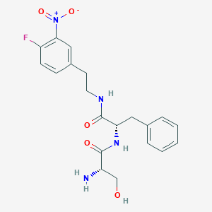 L-Phenylalaninamide, L-seryl-N-[2-(4-fluoro-3-nitrophenyl)ethyl]-