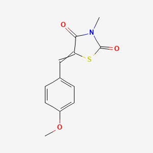 2,4-Thiazolidinedione, 5-[(4-methoxyphenyl)methylene]-3-methyl-