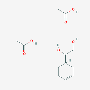 Acetic acid--1-(cyclohex-3-en-1-yl)ethane-1,2-diol (2/1)