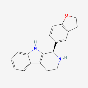 (R)-1beta-(2,3-Dihydrobenzofuran-5-yl)-2,3,4,9-tetrahydro-1H-pyrido[3,4-b]indole