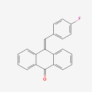 10-[(4-Fluorophenyl)methylidene]anthracen-9(10H)-one