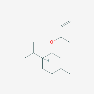 2-[(But-3-en-2-yl)oxy]-4-methyl-1-(propan-2-yl)cyclohexane