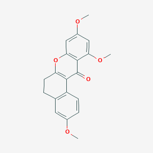 3,9,11-Trimethoxy-5,6-dihydro-12H-benzo[a]xanthen-12-one