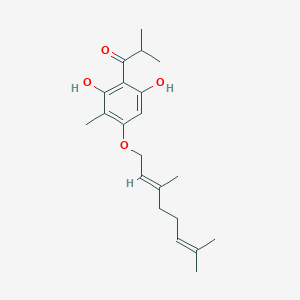 molecular formula C21H30O4 B1256034 Adotogirin 